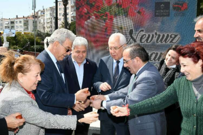 İzmir  Karabağlar'da nevruz coşkusu