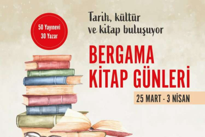 İzmir Bergama Kitap Günleri için geri sayım başladı