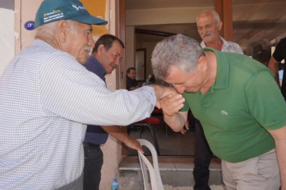 İzmir Güzelbahçe'nin mahallelerine bayram ziyareti