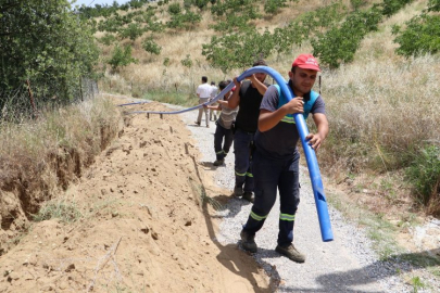 Manisa Salihli'de kesintisiz içme suyu hattı için yenileme