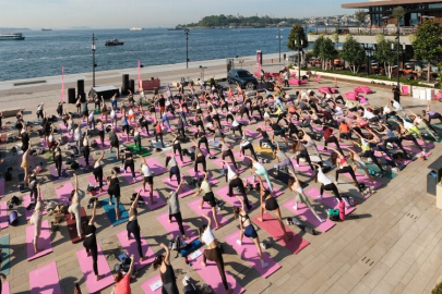 Galataport İstanbul'da 'Rıhtımda Yoga' ile ikinci buluşma