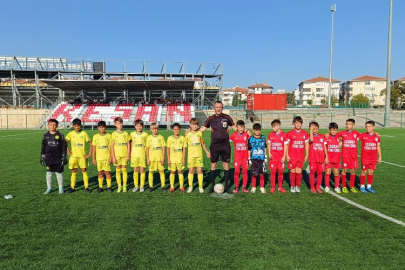 Edirne'de U 11 Lig maçları sürüyor