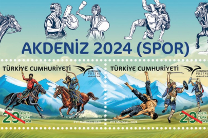 PTT'den 'Akdeniz 2024'e özel anlam pulu