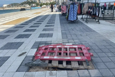 Mudanya'da tamamlanmayan sahil yollarına geçici yama