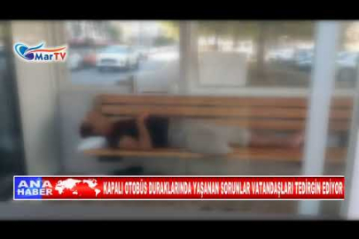 BANDIRMA'DAKİ KAPALI OTOBÜS DURAKLARINDA YAŞANAN SORUNLAR VATANDAŞLARI TEDİRGİN EDİYOR