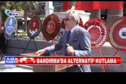 BANDIRMA’DA ALTERNATİF KUTLAMA