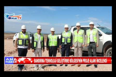 BANDIRMA TEKNOLOJİ GELİŞTİRME BÖLGESİ’NİN PROJE ALANI İNCELENDİ