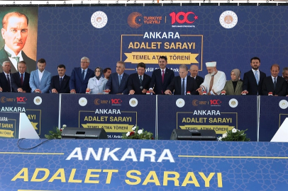 Yeni Ankara Adalet Sarayı'nın temeli atıldı