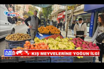 KIŞ MEYVELERİNE YOĞUN İLGİ