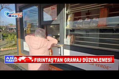 FIRINTAŞ'TAN GRAMAJ DÜZENLEMESİ